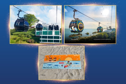 SkyPass + Sentosa & Disney Cruise Line Microfiber Towel